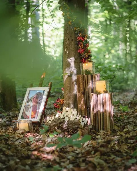 Naturbestattung im Wald